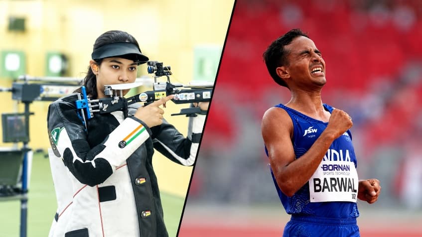Asian Games 2026 Day 7: Kamaljeet और Suruchi ने जीता Gold
