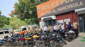 पंचकूला में बड़ी पुलिस रेड, 400 घरों की तलाशी; 3 आरोपी गिरफ्तार