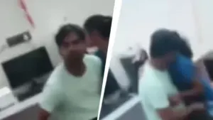 Gorkhpur- छात्रा को Kiss कर रहा था टीचर, भाई ने की पिटाई Gorkhpur- छात्रा को Kiss कर रहा था टीचर, भाई ने की पिटाई