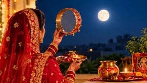 Karwa Chauth 2026: कल रखा जाएगा करवा चौथ का व्रत, जानें चांद निकलने का समय, शुभ मुहूर्त, पूजा विधि और व्रत कथा Karwa Chauth 2026: कल रखा जाएगा करवा चौथ का व्रत, जानें चांद निकलने का समय, शुभ मुहूर्त, पूजा विधि और व्रत कथा