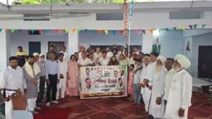 भारी बारिश भी नहीं रोक पाई कांग्रेस कार्यकर्ताओं का जोश भारी बारिश भी नहीं रोक पाई कांग्रेस कार्यकर्ताओं का जोश