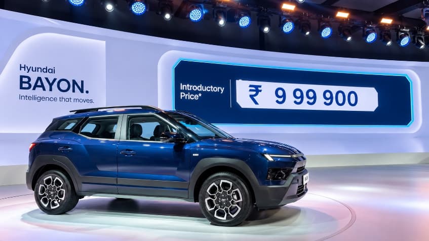 Hyundai Bayon India ₹9.99 लाख की शुरुआती कीमत पर लॉन्च Hyundai Bayon India ₹9.99 लाख की शुरुआती कीमत पर लॉन्च