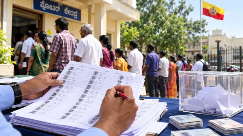 कर्नाटक में SIR के तहत फाइनल वोटर लिस्ट जारी, 1.08 करोड़ मतदाताओं के नाम हटे कर्नाटक में SIR के तहत फाइनल वोटर लिस्ट जारी, 1.08 करोड़ मतदाताओं के नाम हटे